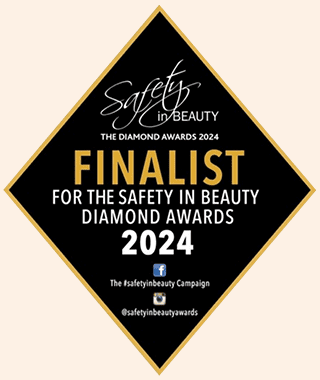 Finalist For the Safety in Beauty Diamond Awards in 2024 logo